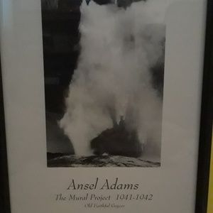 Framed Ansel Adams - The Mural Project - $40